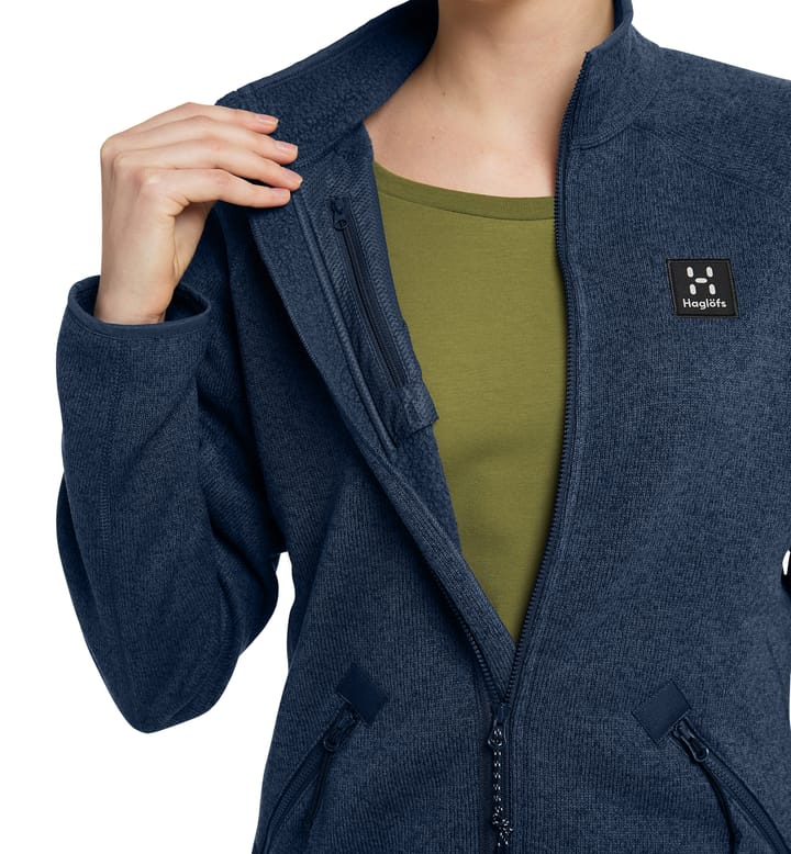 Risberg Jacket Women Tarn Blue Solid Risberg Jacket Women Tarn Blue Solid