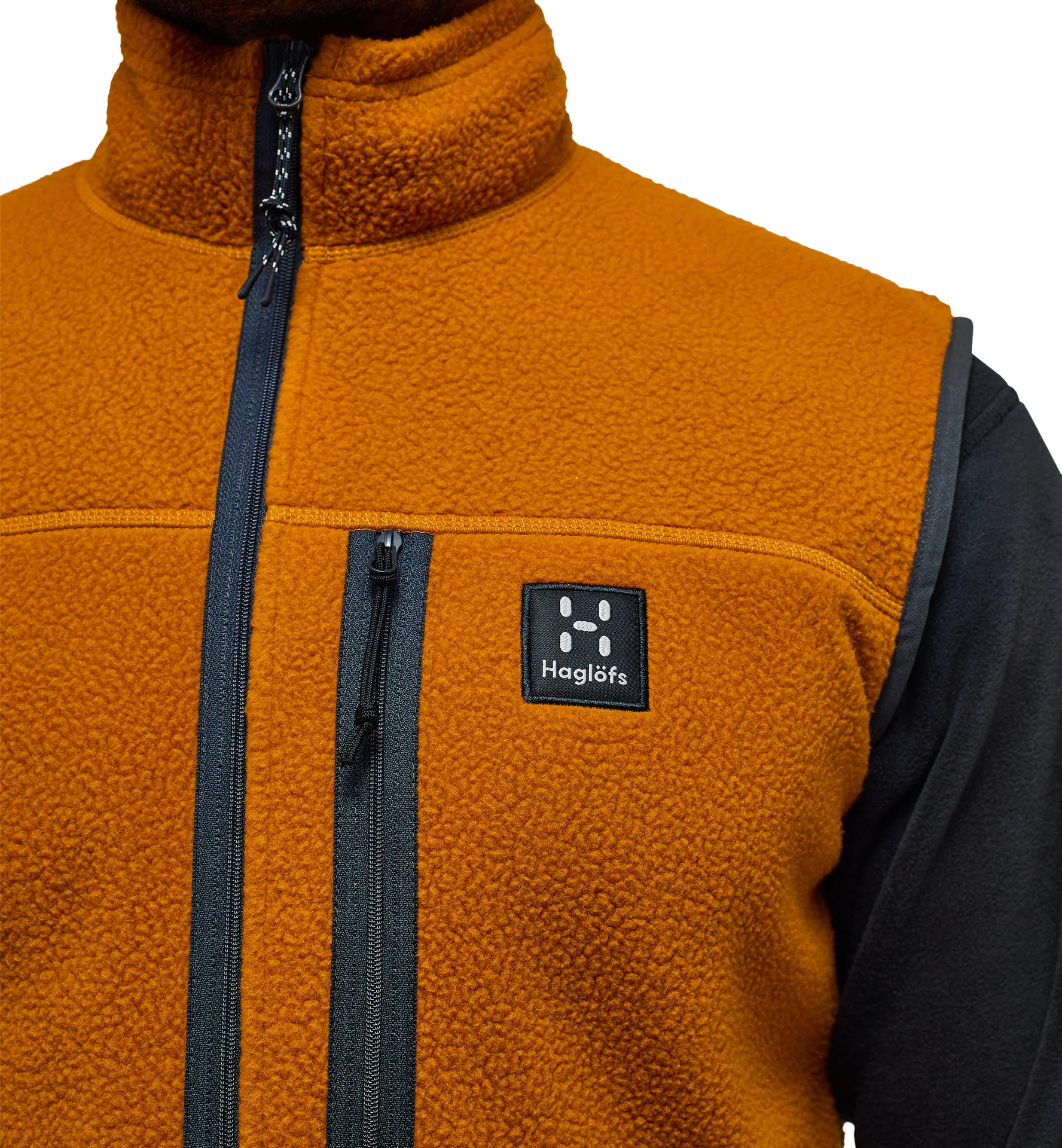 Malung Pile Vest Men Golden Brown