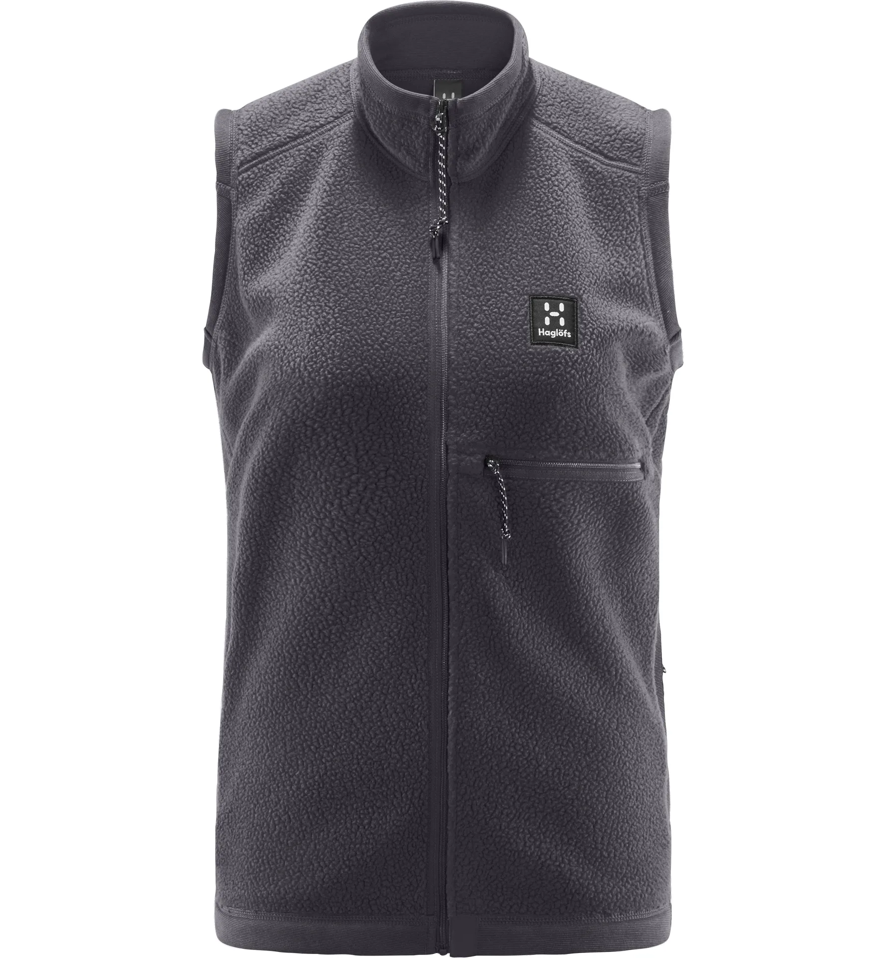 Malung Pile Vest Women Magnetite