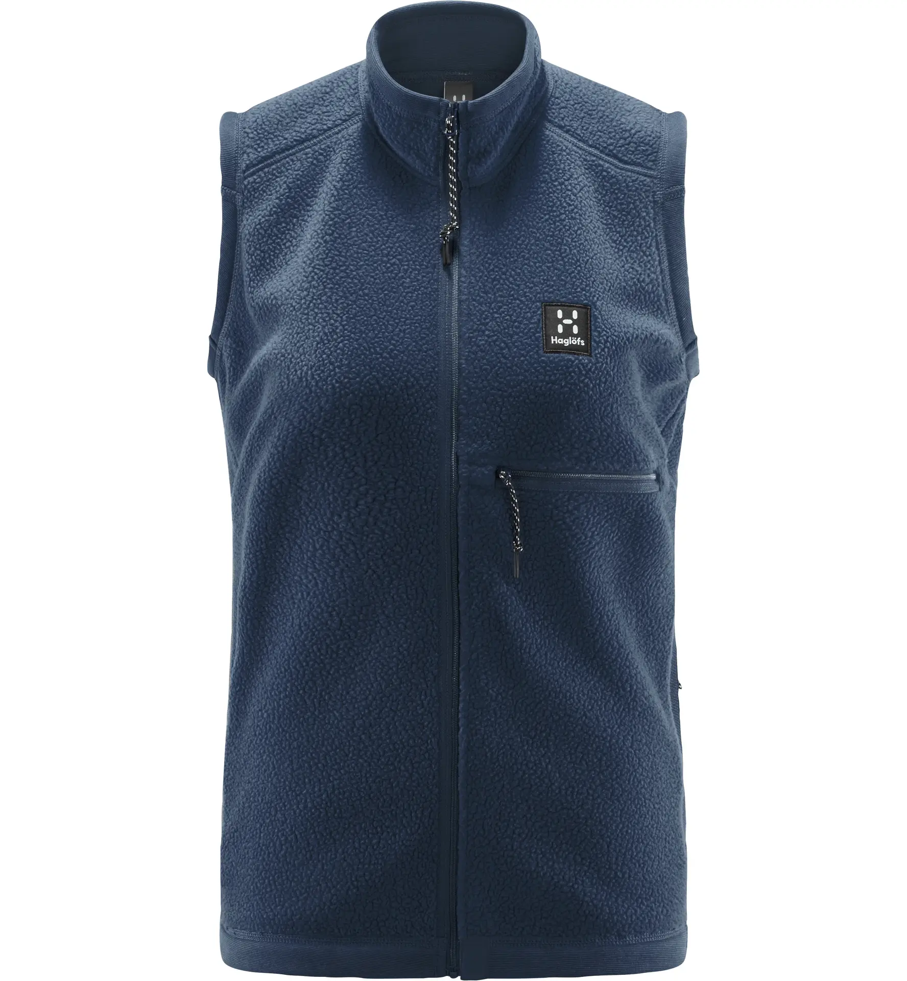 Malung Pile Vest Women Tarn Blue