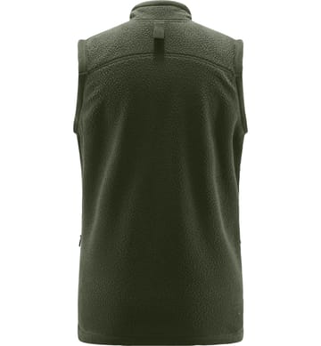 Malung Pile Vest Women Seaweed Green