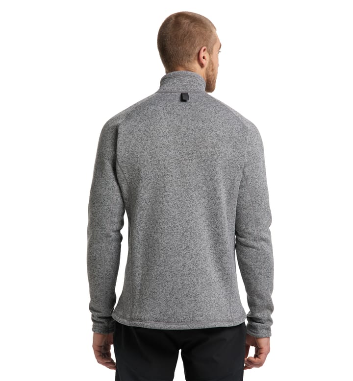 Risberg 1/2 zip Men Concrete