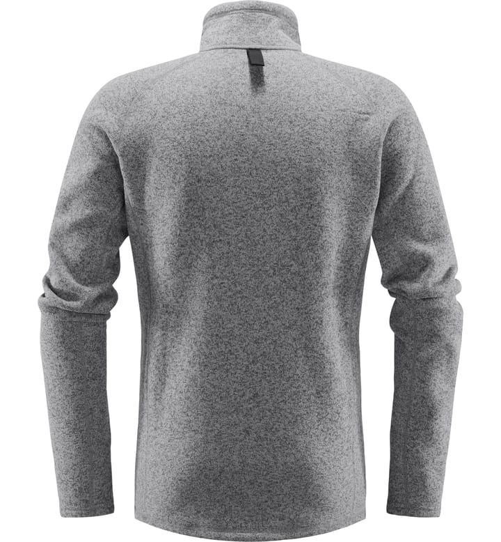 Risberg 1/2 zip Men Concrete