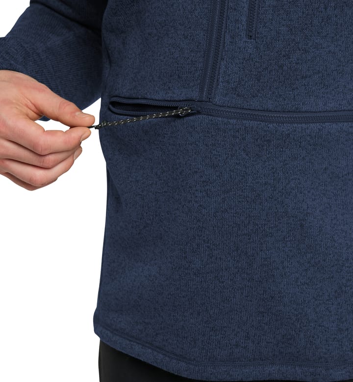 Risberg 1/2 Zip Men Tarn Blue Risberg 1/2 Zip Men Tarn Blue