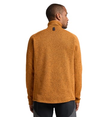 Risberg 1/2 Zip Men Golden Brown