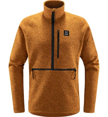 Risberg 1/2 Zip Men Golden Brown