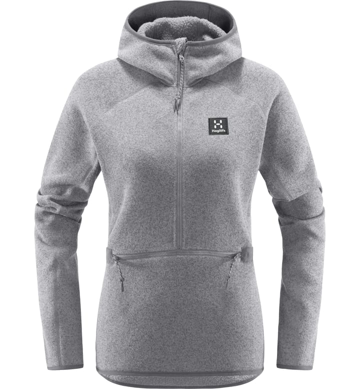 Risberg 1/2 Zip Women Concrete