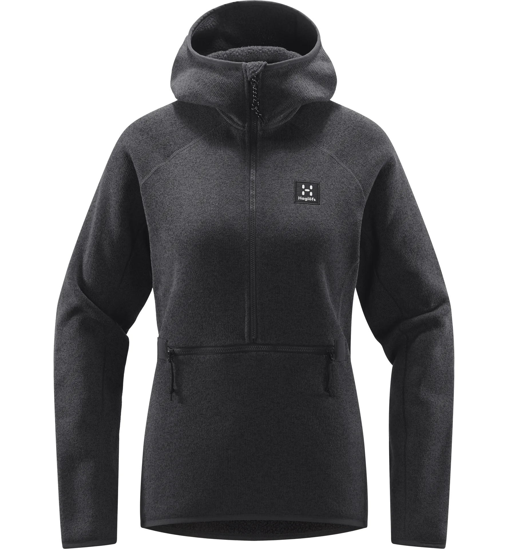 Risberg 1/2 zip Women Magnetite