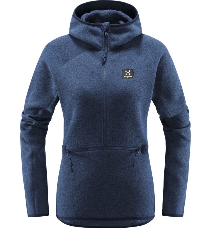 Risberg 1/2 zip Women Tarn Blue