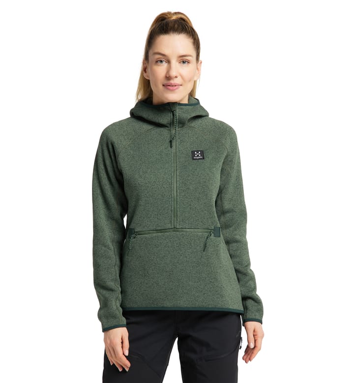 Risberg 1/2 zip Women Fjell Green