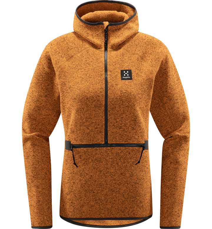 Risberg 1/2 Zip Women Golden Brown Risberg 1/2 Zip Women Golden Brown
