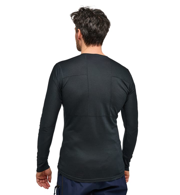 Natural Blend Tech Crew Neck Men True Black