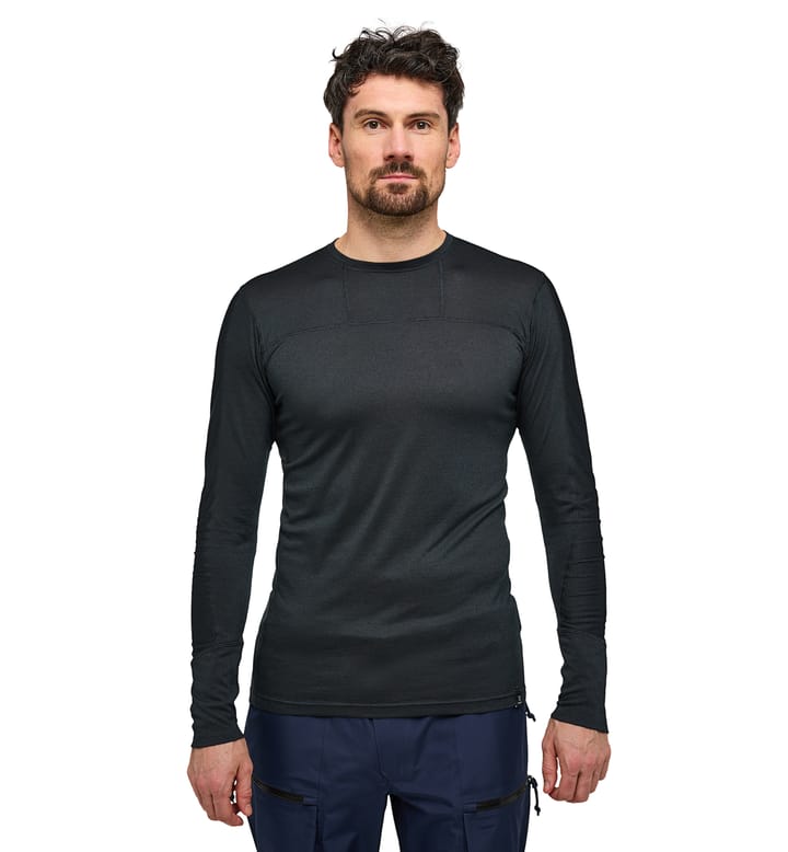 Natural Blend Tech Crew Neck Men True Black