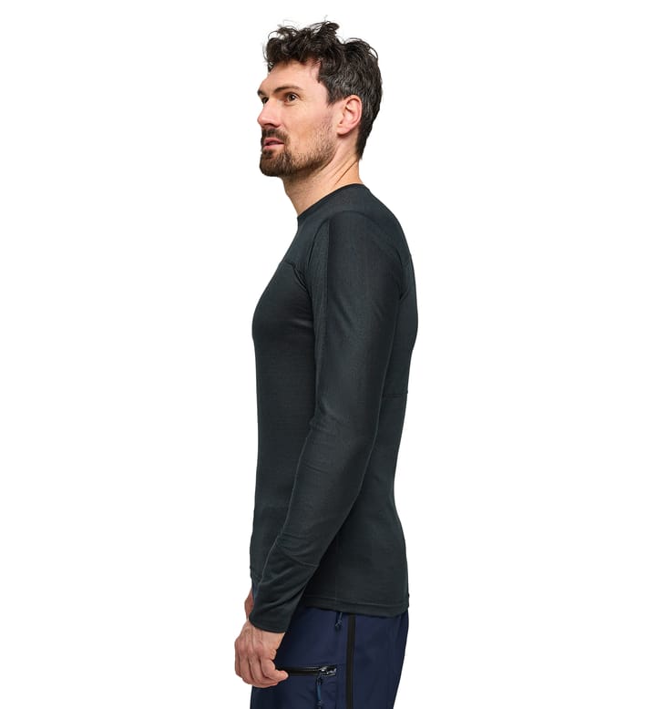 Natural Blend Tech Crew Neck Men True Black