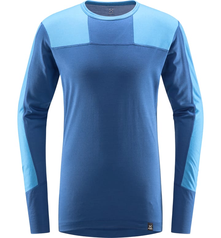 Natural Tech Crew Neck Men Nordic Blue/Baltic Blue Natural Tech Crew Neck Men Nordic Blue/Baltic Blue