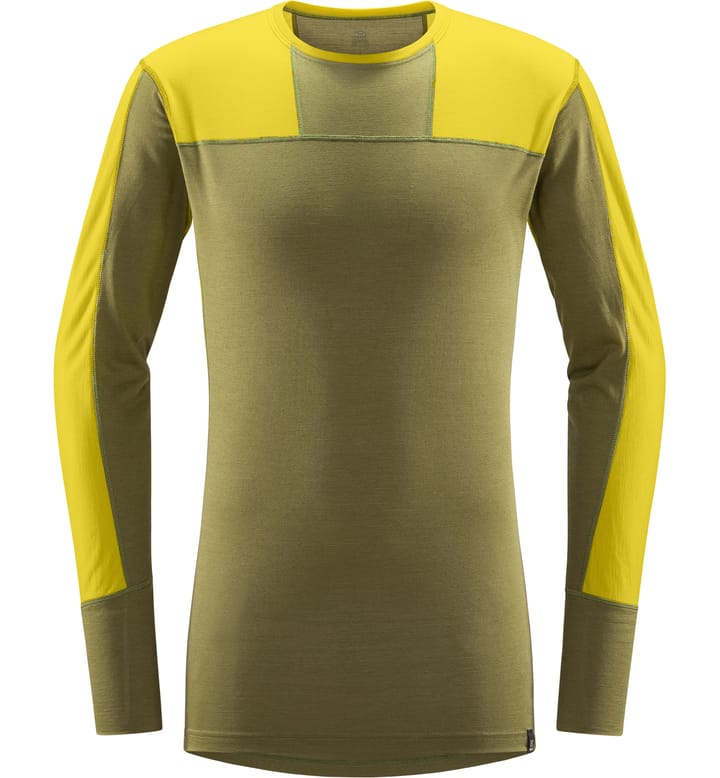 Natural Blend Tech Crew Neck Men Aurora/Olive Green Natural Blend Tech Crew Neck Men Aurora/Olive Green