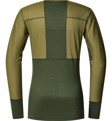 Natural Blend Tech Crew Neck Men Seaweed Green/Olive Green