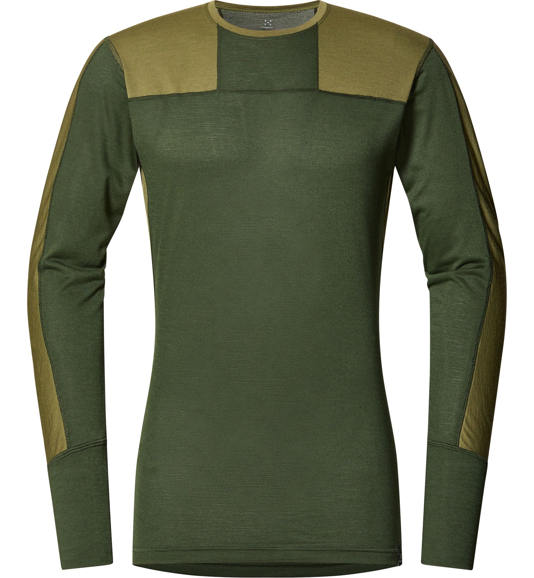 Natural Blend Tech Crew Neck Men Seaweed Green/Olive Green