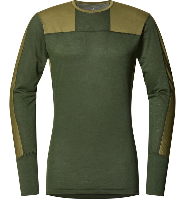 Natural Blend Tech Crew Neck Men Seaweed Green/Olive Green Natural Blend Tech Crew Neck Men Seaweed Green/Olive Green