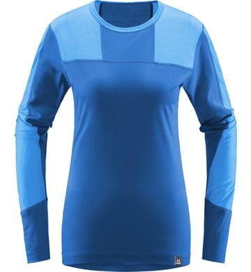 Natural Tech Crew Neck Women Nordic Blue/Baltic Blue