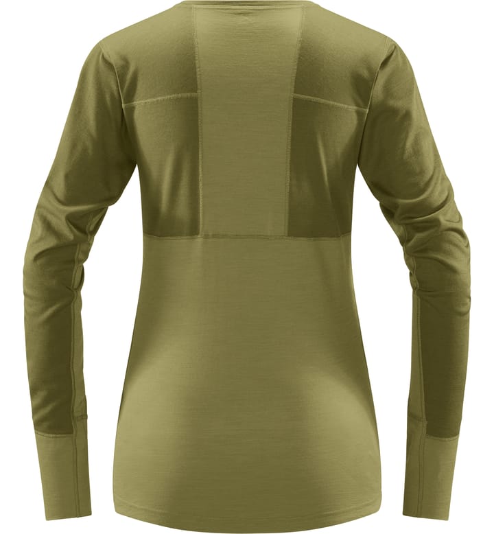 Natural Blend Tech Crew Neck Women Olive Green/Thyme Green Natural Blend Tech Crew Neck Women Olive Green/Thyme Green