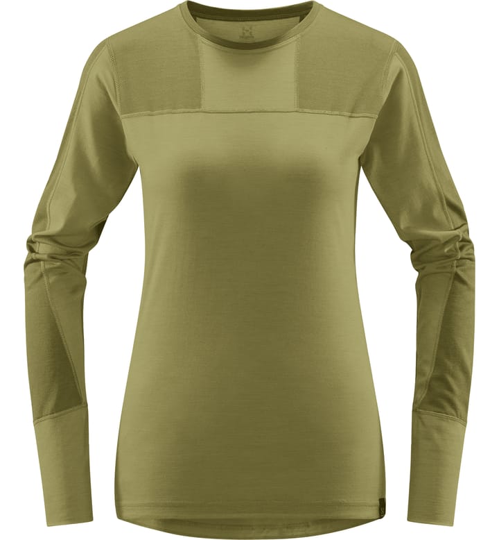 Natural Blend Tech Crew Neck Women Olive Green/Thyme Green Natural Blend Tech Crew Neck Women Olive Green/Thyme Green