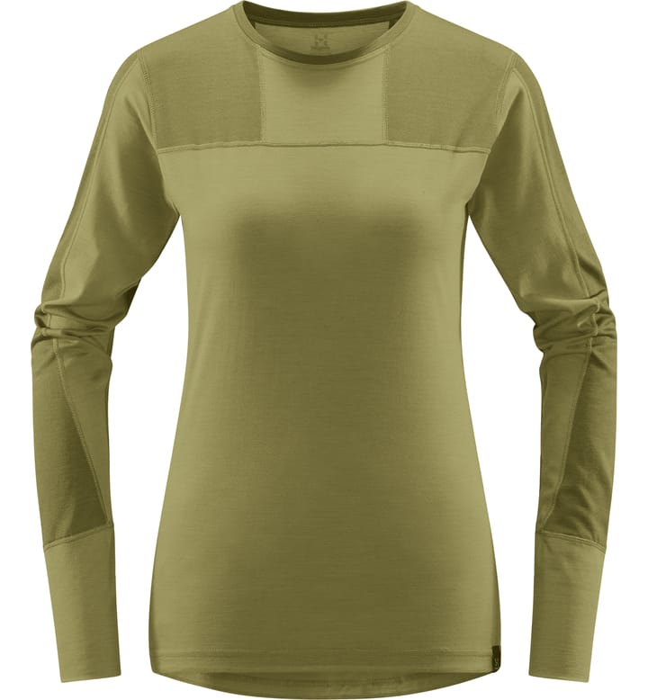 Natural Blend Tech Crew Neck Women Olive Green/Thyme Green