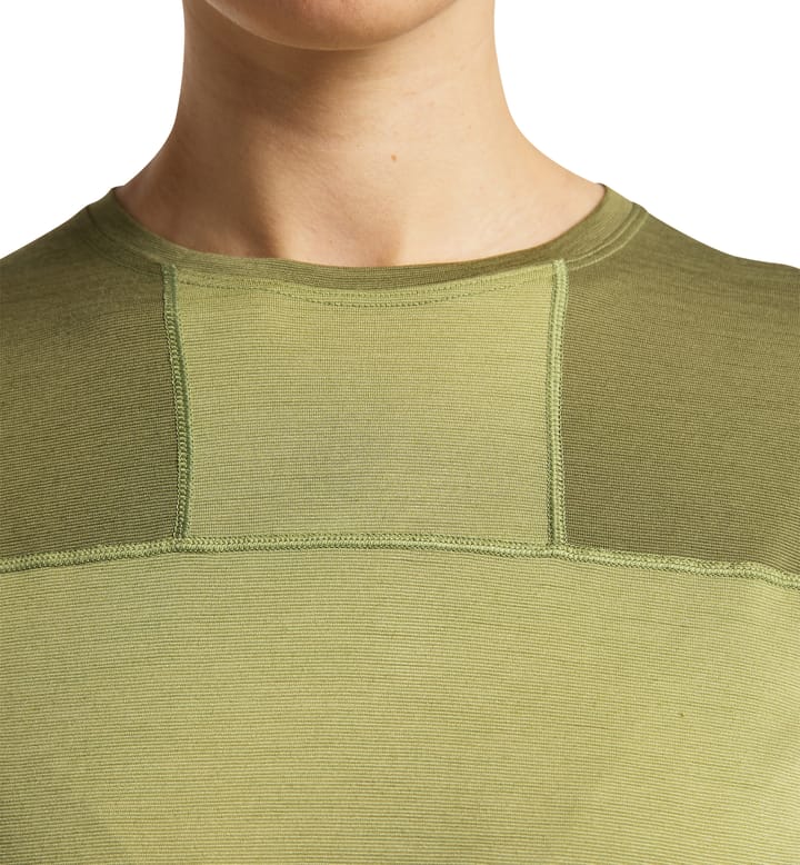 Natural Blend Tech Crew Neck Women Olive Green/Thyme Green