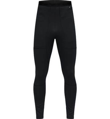 Natural Blend Tech Long Johns Men True Black