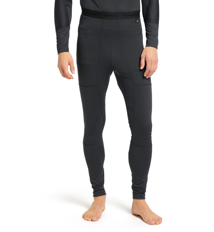 Natural Blend Tech Long Johns Men True Black