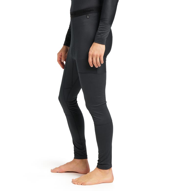 Natural Blend Tech Long Johns Men True Black