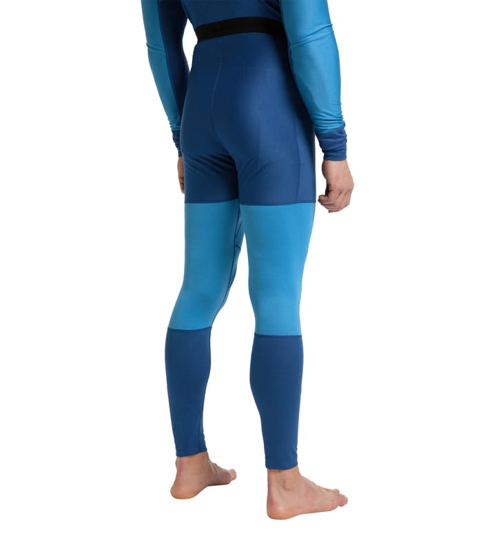 Natural Blend Tech Long Johns Men | Baltic blue/Nordic blue | Ski ...