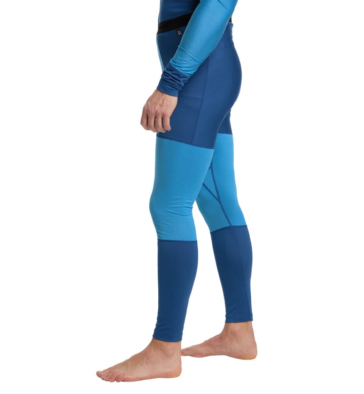 Natural Blend Tech Long Johns Men | Baltic blue/Nordic blue | Ski ...