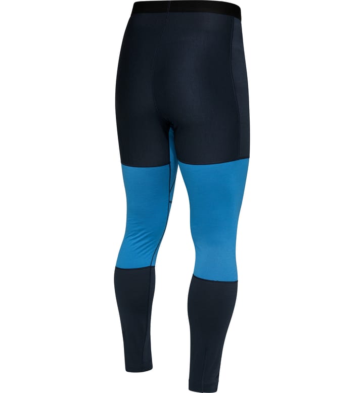 Natural Blend Tech Long Johns Men Tarn Blue/Nordic Blue Natural Blend Tech Long Johns Men Tarn Blue/Nordic Blue