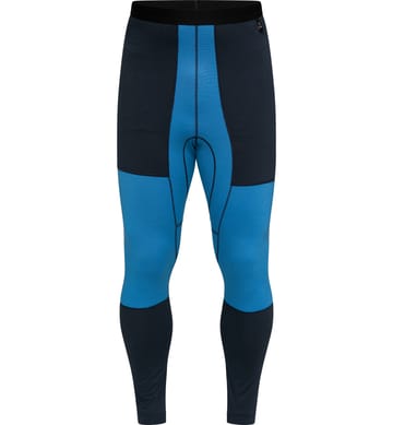 Natural Blend Tech Long Johns Men Tarn Blue/Nordic Blue