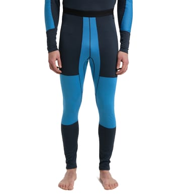 Natural Blend Tech Long Johns Men Tarn Blue/Nordic Blue