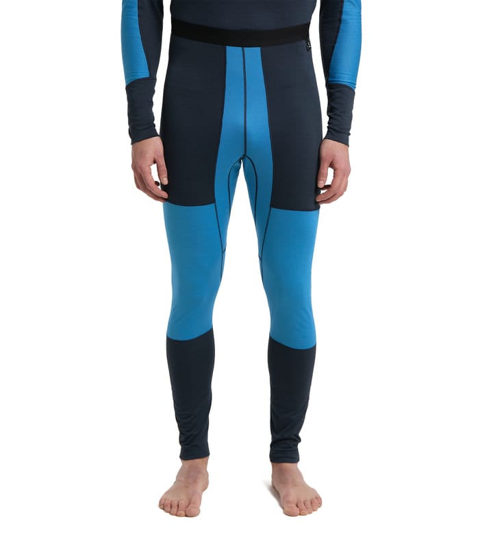Natural Blend Tech Long Johns Men Tarn Blue/Nordic Blue Natural Blend Tech Long Johns Men Tarn Blue/Nordic Blue