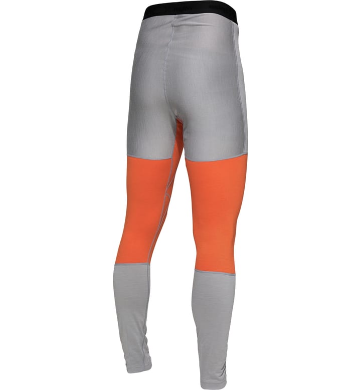 Natural Blend Tech Long Johns Men Concrete/Flame Orange Natural Blend Tech Long Johns Men Concrete/Flame Orange