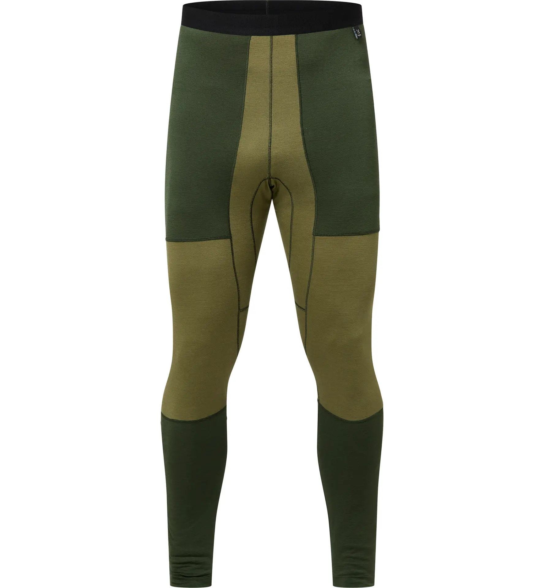 Natural Blend Tech Long Johns Men Seaweed Green/Olive Green