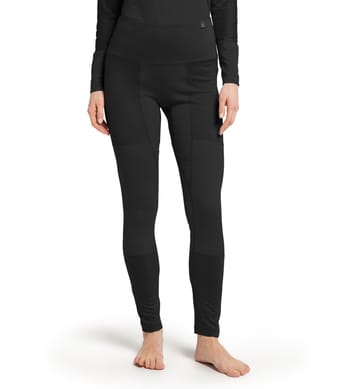 Natural Blend Tech Long Johns Women True Black