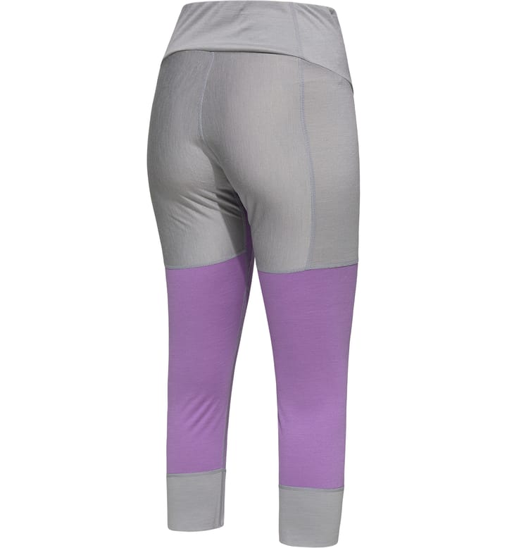 Natural Tech 3/4 Longs Women Concrete/Purple Ice