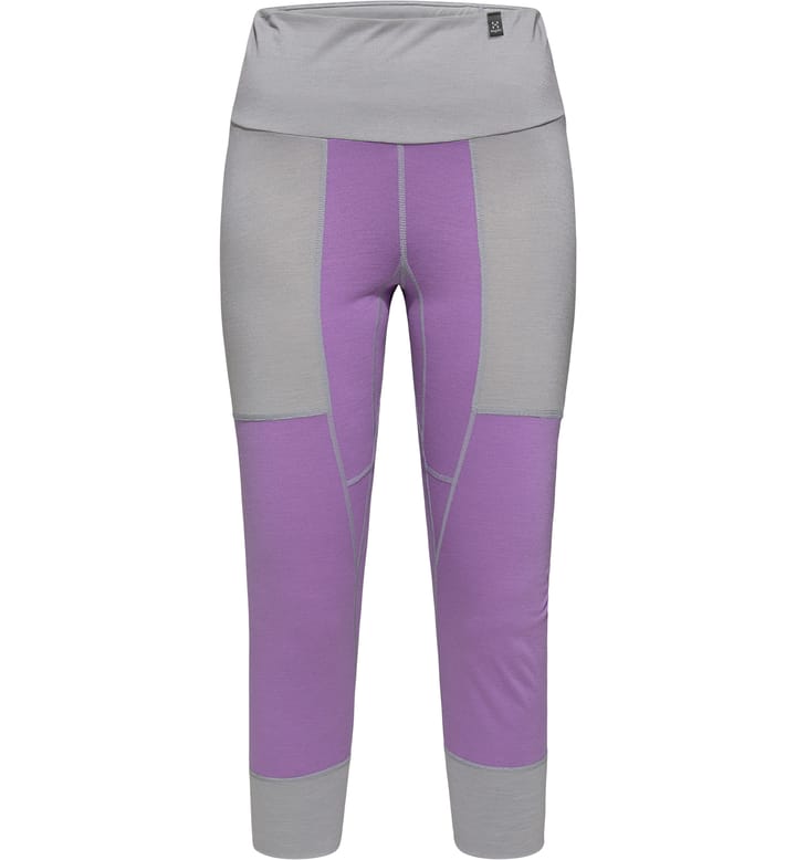 Natural Tech 3/4 Longs Women Concrete/Purple Ice