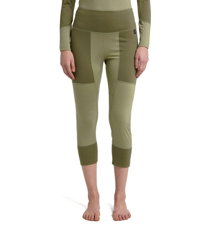 Natural Blend Tech 3/4 Women Olive Green/Thyme Green