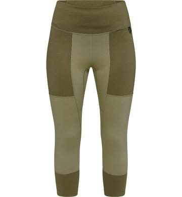 Natural Blend Tech 3/4 Women Olive Green/Thyme Green