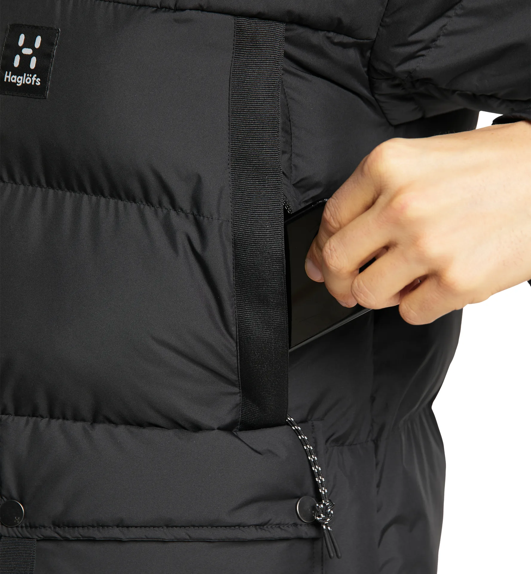 Floda Mimic Parka Men True Black