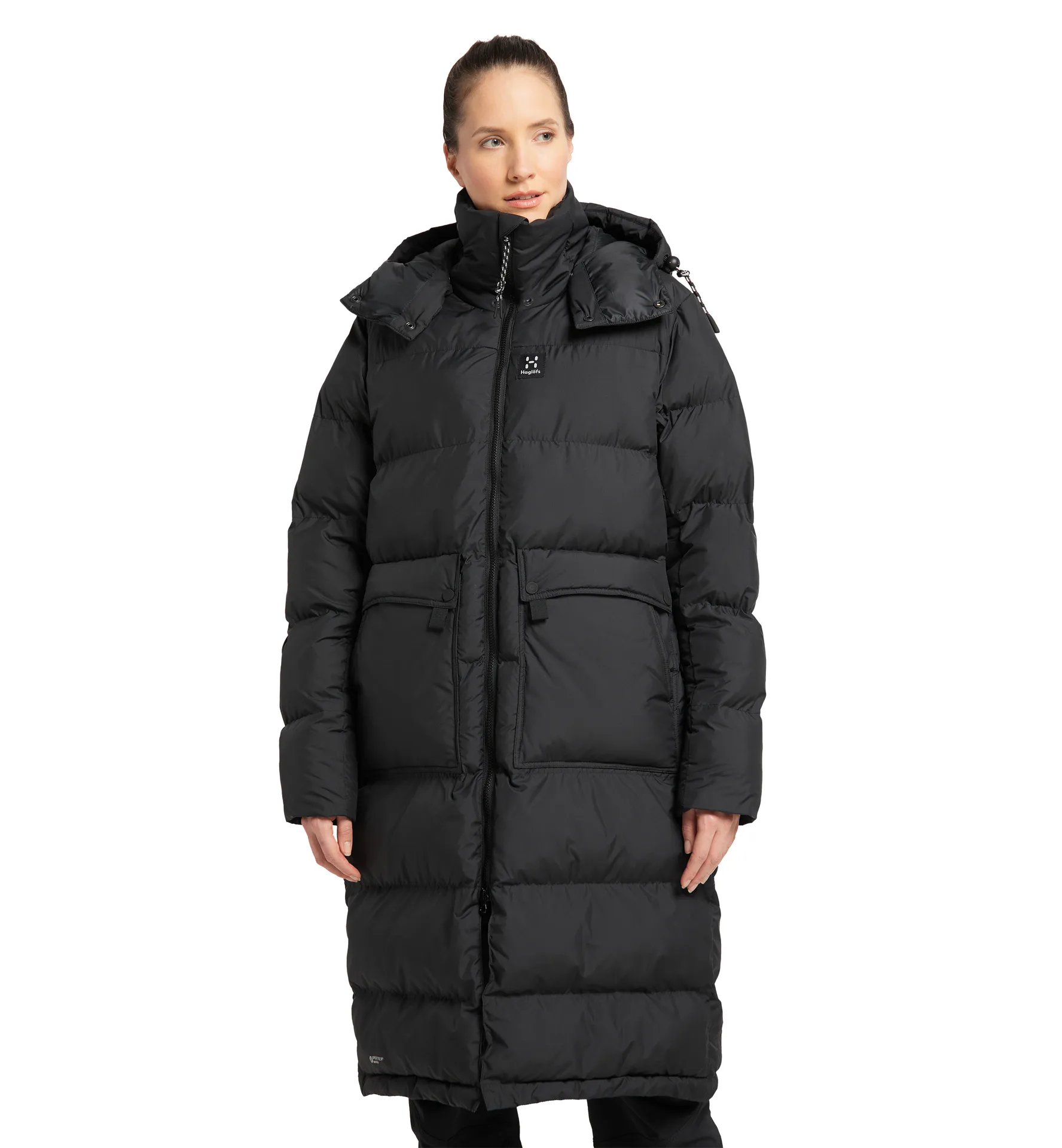 Haglöfs Furudal Mimic Parka Women True Black - Damen - L