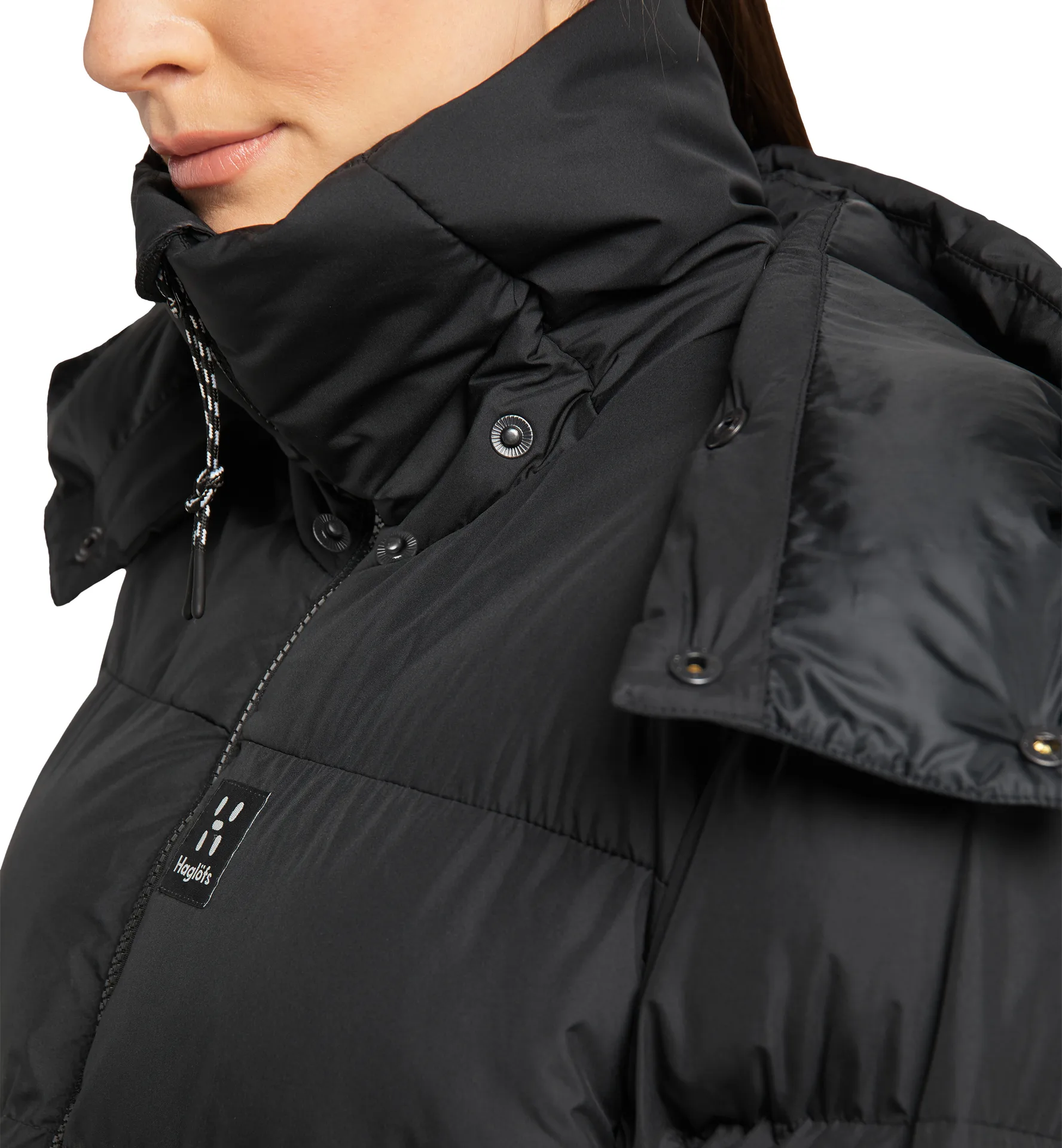 Furudal Mimic Parka Women | True Black | Winter jackets | Parkas