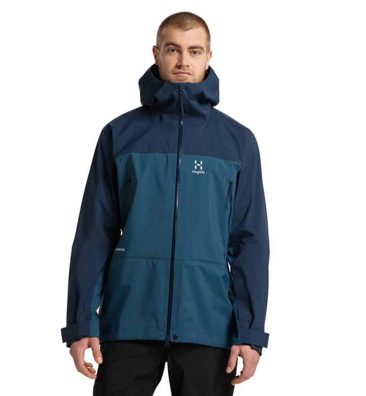 Dalskidan GTX Jacket Men Dark Ocean/Tarn Blue