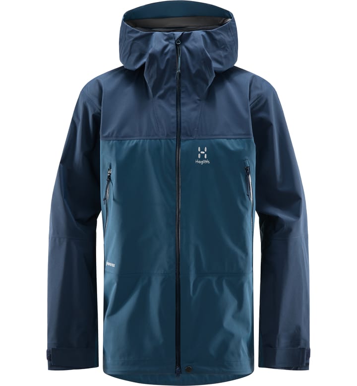 Dalskidan GTX Jacket Men Dark Ocean/Tarn Blue