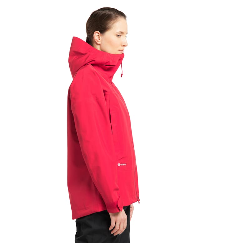 Spire Alpine GTX Jacket Women Scarlet Red